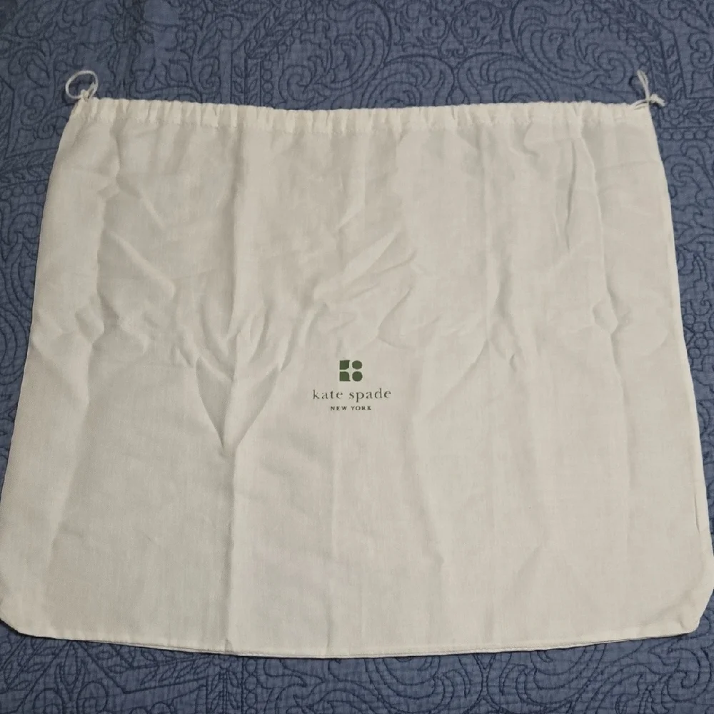 Kate Spade White Dust Bag 17 x 18.5 Inches